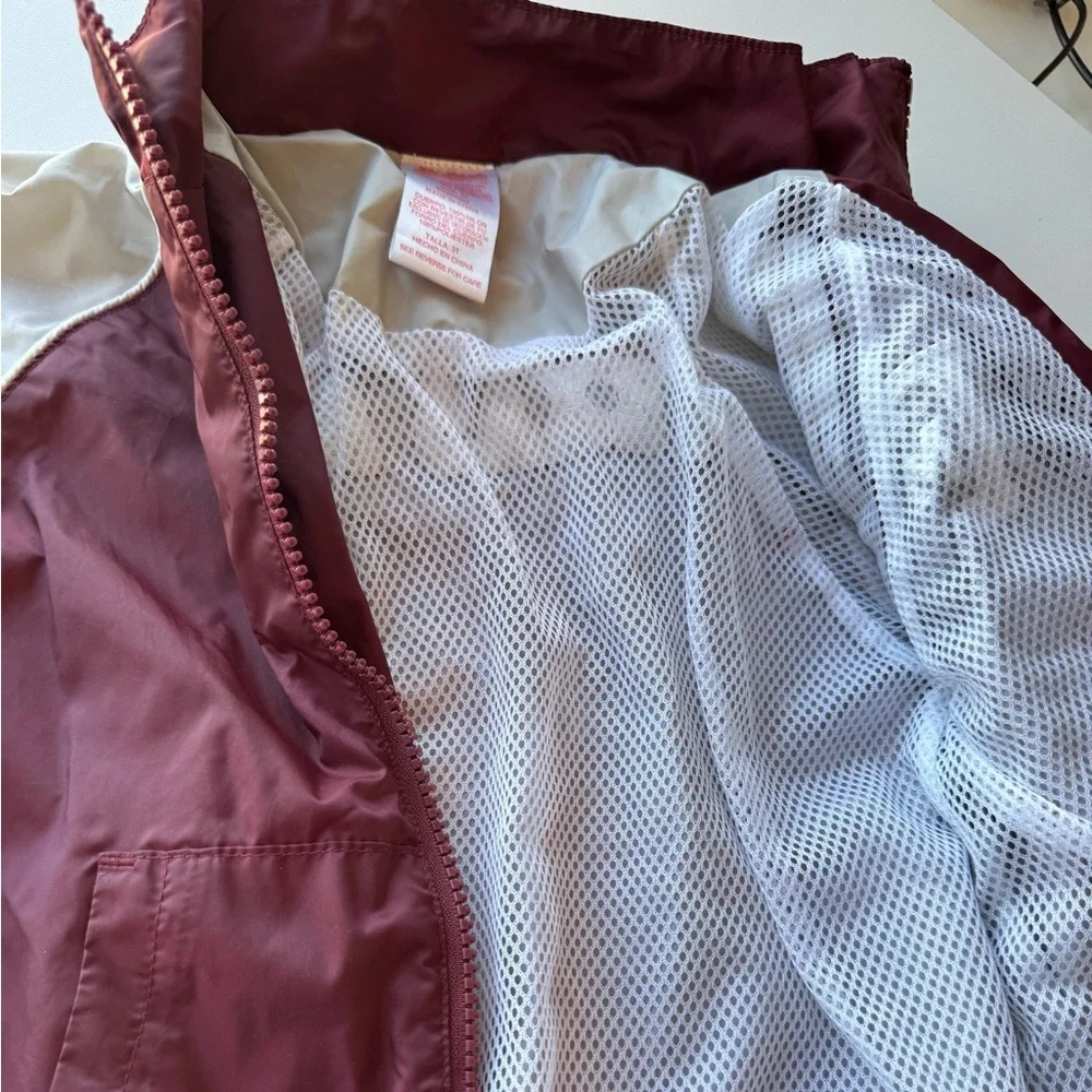 Texas A&M Maroon and White Windbreaker Jacket